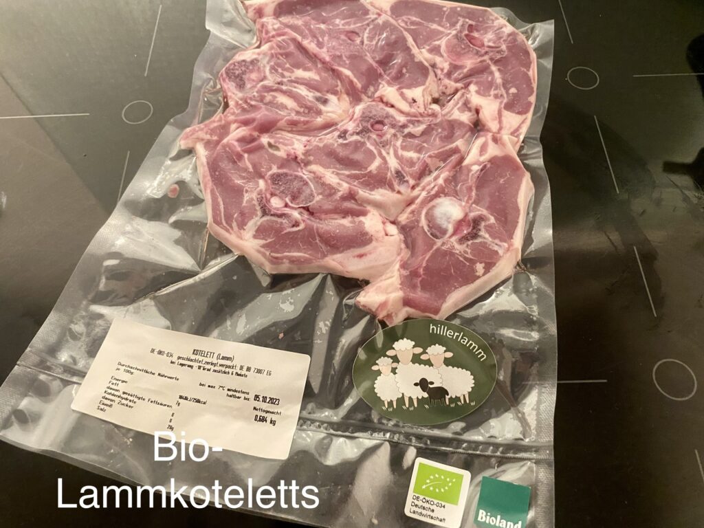 Bio-Lammkoteletts