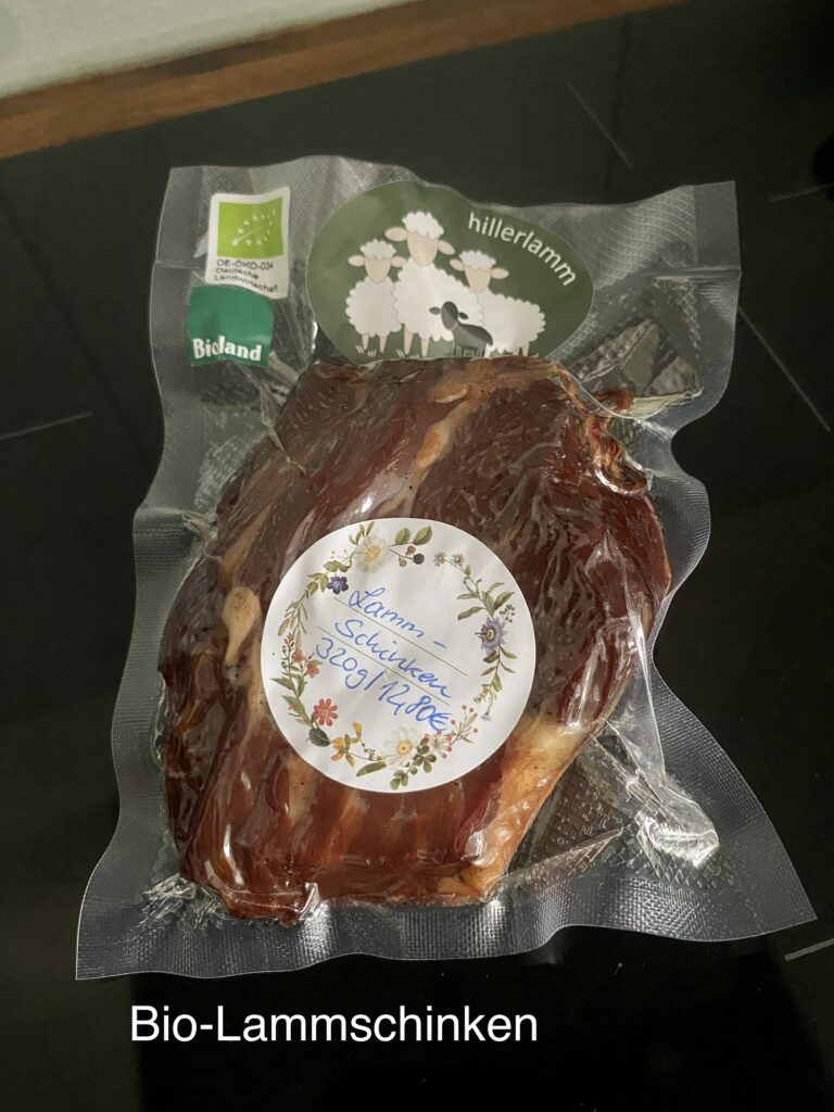 Bio-Lammschinken
